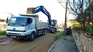 Aydın Büyükşehir, yol çalışmalarına devam ediyor