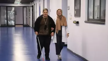 Görme Engelli Kadından Azim Dolu Başarı
