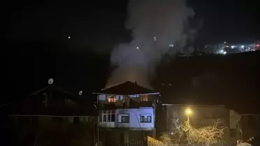 Karabük'te Müstakil Evde Yangın