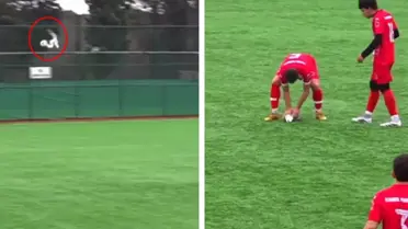 Maç sırasında top çarpan martıdan acı haber