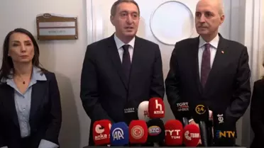TBMM Başkanı Kurtulmuş, DEM Parti'yi ziyaret etti