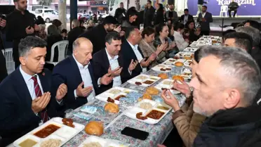 Yüreğir Belediyesi'nden Serinevler'de birlik ve beraberlik iftarı