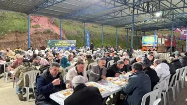 Aydın Büyükşehir'den Eğridere'de iftar sofrası