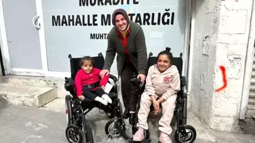 Diyarbakır'da Engelli Kızlara Akülü Sandalye