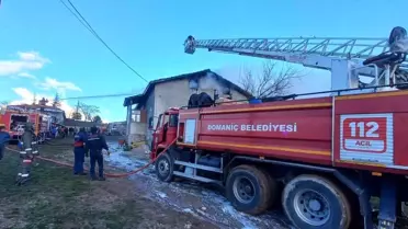 Domaniç'te İftar Öncesi Yangın