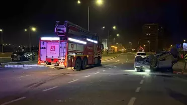 Kayseri'de Trafik Kazası: 2 Yaralı
