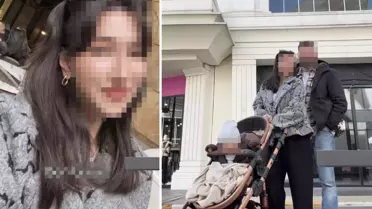 Eşi ve çocuğuyla fotoğraf paylaşan kadının düştüğü nota büyük tepki var