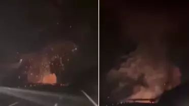 F-16'nın düşme anı! Görüntüye sürücünün sorusu damga vurdu