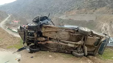 Gümüşhane'de Kazada Sürücü Hayatını Kaybetti