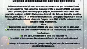 İstanbullular dikkat! Kar yağışı için saat verildi