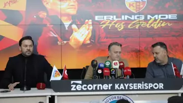Kayserispor'da Erling Moe Dönemi Başladı