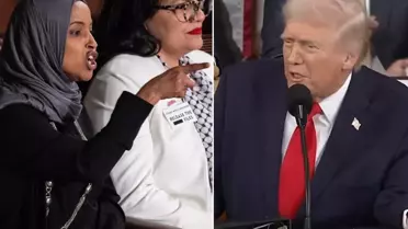 Bunu hiç beklemiyordu! Destek alkışı isteyen Trump'ı bozguna uğrattı