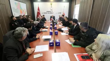 Samsun'da afet sonrası gıda güvenliği, hayvan sağlığı ve su temini masaya yatırıldı