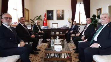 TBMM Başkanı Kurtulmuş'tan AK Parti ve Yeni Yol'a ziyaret