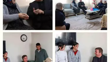 Vali Aydoğdu, Vatandaşları Ziyaret Etti