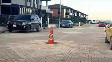 Vatandaşların rögar kapağı imtihanı