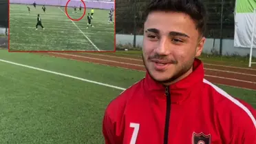 Yok böyle gol! 55 metreden ağları sarsan oyuncu o anları anlattı