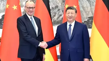 Xi Jinping ve Almanya Başbakanı Merz Görüştü
