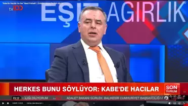 Barış Yarkadaş'tan 'Kabe'de hacılar' performansı