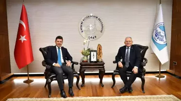 Başkan Büyükkılıç, Bakan Yardımcısı Poyraz ve Genel Müdür Eyigün'ü konuk etti