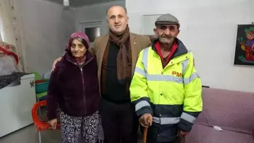 Başkan Kaya, Gül çiftine kayıtsız kalmadı