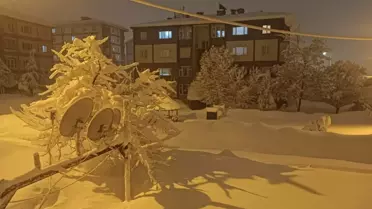 Bitlis'te Eğitime Kar Engeli