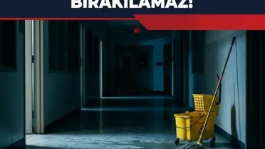 Okul Temizlikçileri İşten Çıkarılıyor
