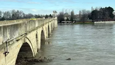 Meriç Nehri'nde Alarm Seviyesi Düşürüldü