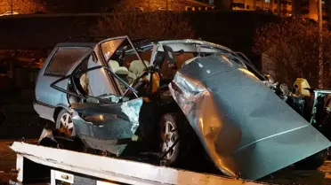 Gümüşhane'de Kaza: 1 Ölü, 3 Yaralı