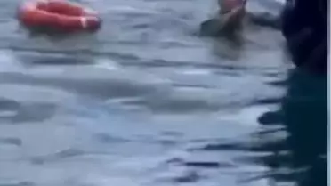 Karaköy'de Vapurun Çarptığı Balıkçı Kurtarıldı