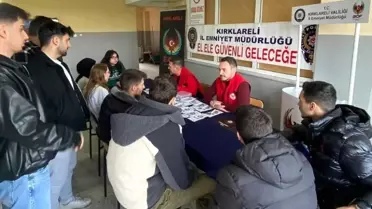 Kırklareli'nde Üniversite Öğrencilerine Terör Bilgilendirmesi