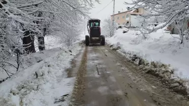Karla Mücadele: 109 Mahallede Yol Açma Çalışmaları