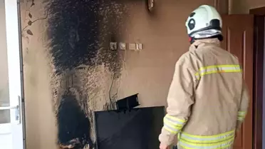 Mardin Kızıltepe'de Ev Yangını