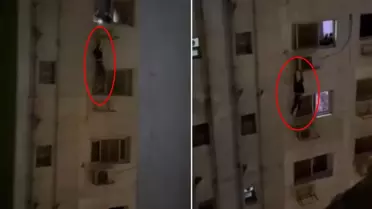 Örümcek adam değil! Haline acıyıp yardım için bakın nasıl seslendiler