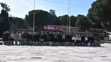 Öğrencilerden Kanserle Mücadeleye Destek