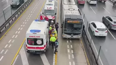 Avcılar'da Metrobüs Kazası: 4 Yaralı