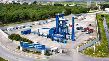Ayvalık asfaltını artık kendi üretecek