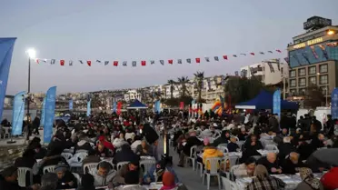 Binlerce vatandaş Aydın Büyükşehir'in iftar sofralarında buluşuyor