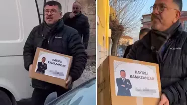 CHP'li Veli Ağbaba'nın yardım kolileri büyük tartışma yarattı