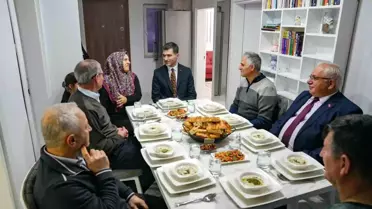 Dayanışma ile yeniden kurulan yuvada ilk iftar