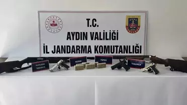 Didim'de Ruhsatsız Silah Operasyonu