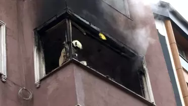 Esenler'de Yangın Paniği