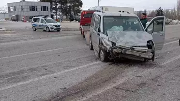 Malatya'da Trafik Kazası: 2 Yaralı