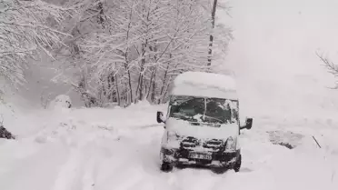 Ordu'da Kar NEDENİYLE Okullara Ara