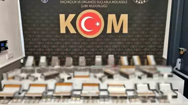 Afyonkarahisar'da Kaçak Sigara Operasyonu