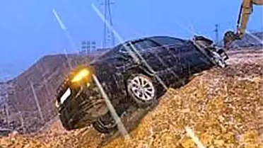 Siirt'te Kar Yağışı Nedeniyle Kaza