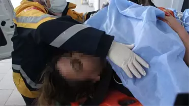 Eşini Vuran Koca Kaçtı