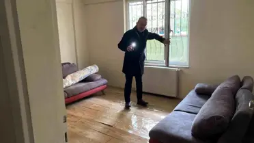 Körfez'de Altyapı Çalışması Sonrası Su Baskını