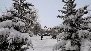 Ardahan'da Kar Yağışı 89 Köy Yolunu Kapatıldı