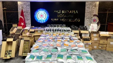 Avcılar'da Sahte İlaç ve Kozmetik Operasyonu